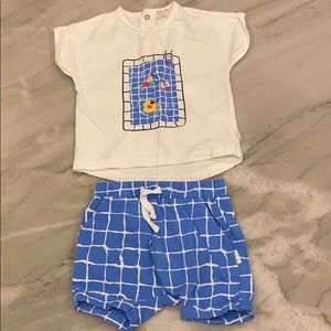 2 piece outfit.